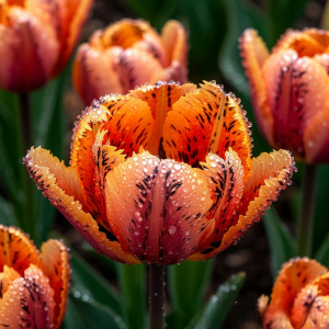 Тюльпан Литл Джем купить по цене от 199р. в интернет-магазине «Посадика» с доставкой почтой в в Энгельсе и по всей России – [изображение №1].