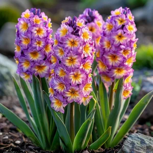 Гиацинт Пинк Перпл купить по цене от 2099р. в интернет-магазине «Посадика» с доставкой почтой в в Энгельсе и по всей России – [изображение №1].